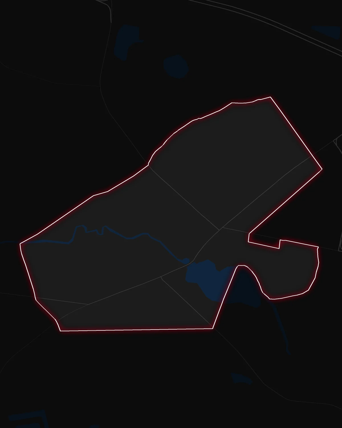 Map of Allentown with its notable neighborhoods marked