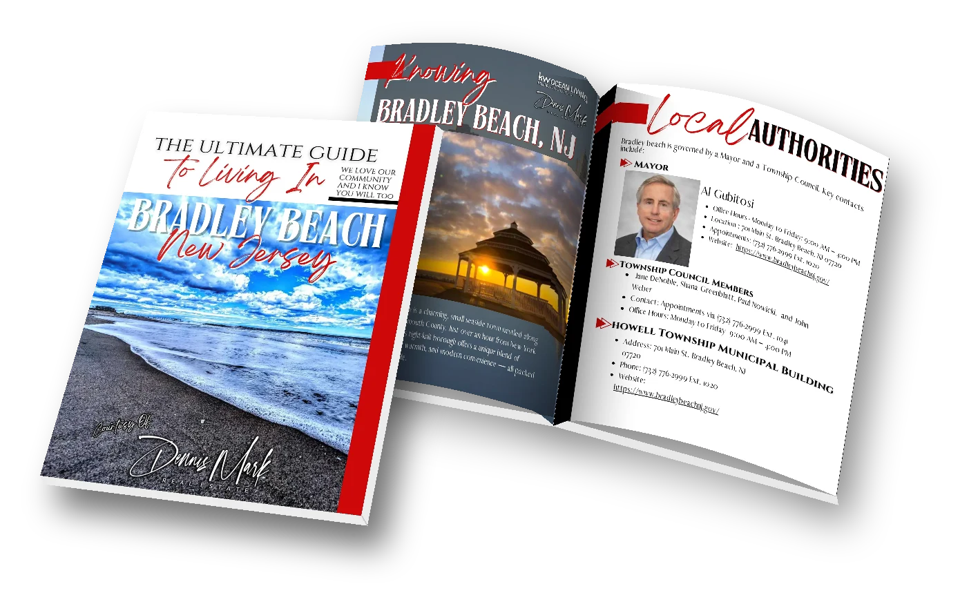 The Ultimate Guide to Living In Bradley Beach, New Jersey: cover and first inside page