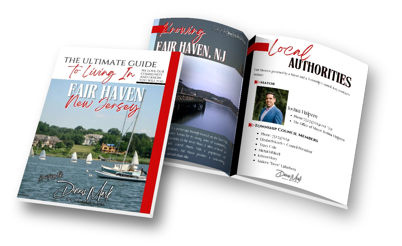 The Ultimate Guide to Living In Fair Haven, New Jersey: cover and first inside page
