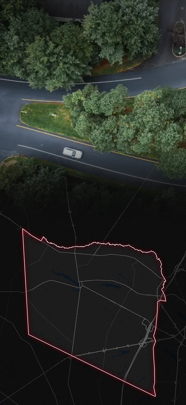Lakewood Township, fading into a map of Lakewood Township