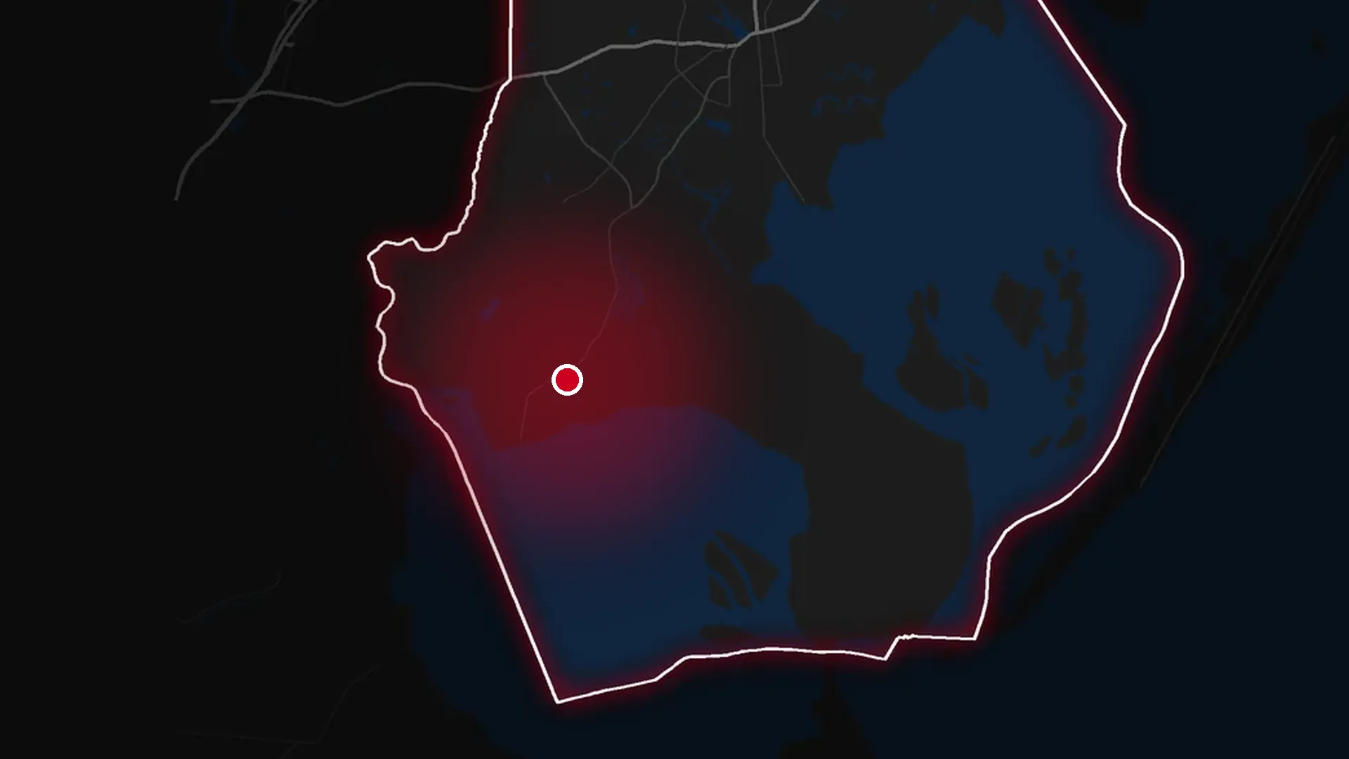 Map of Little Egg Harbor Township with Osborn Island marked