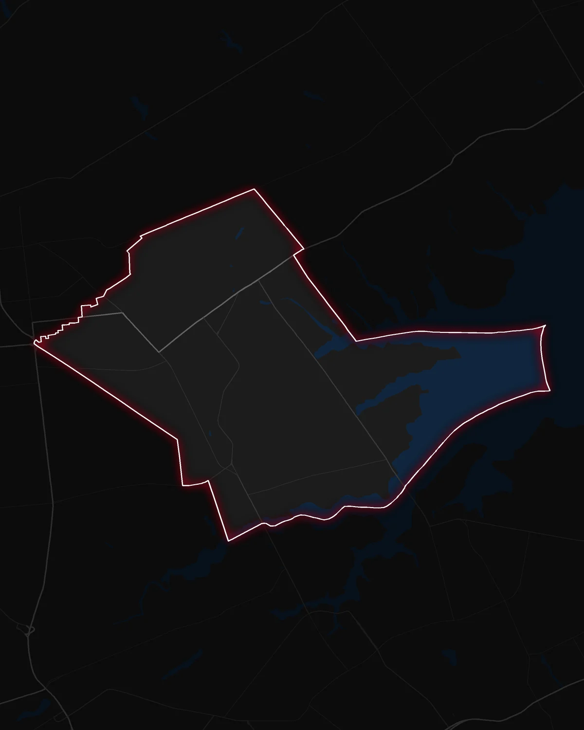 Map of Little Silver with its notable neighborhoods marked