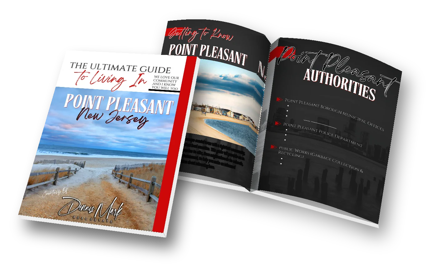 The Ultimate Guide to Living In Point Pleasant, New Jersey: cover and first inside page