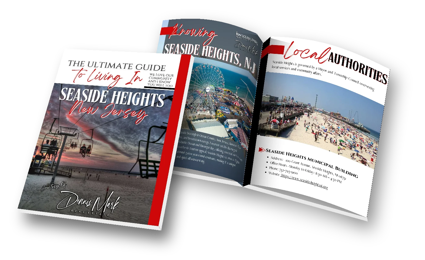 The Ultimate Guide to Living In Seaside Heights, New Jersey: cover and first inside page