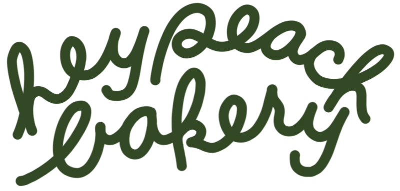 Hey Peach Bakery logo
