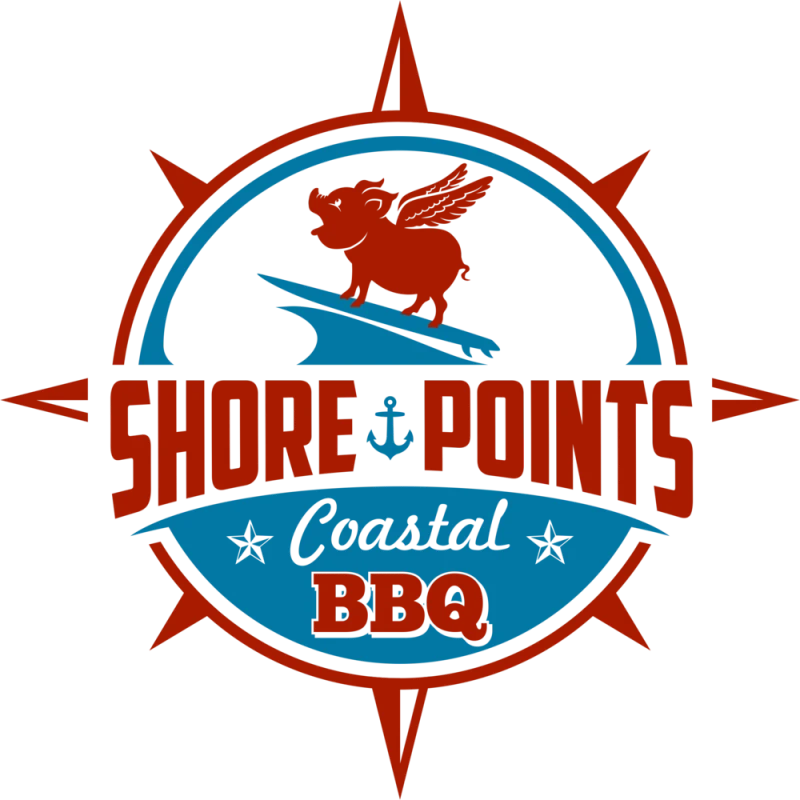 Shore Points Coastal BBQ logo