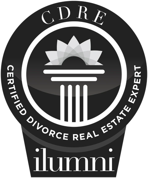 CDRE® Certified Divorce Real Estate Expert badge, The Ilumni Institute